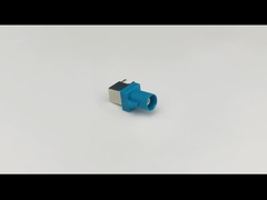 Z Kodu FAKRA PCB Konnektörü Açık Delikli Dik Açılı Fiş 50 Ohm