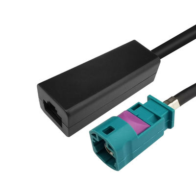 ODM Lightweight HSD Cable Assembly Code Z Connector To USB RJ45 Ethernet Port