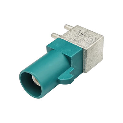 ODM Stable Water Blue FAKRA Connector , PCB Mount FAKRA Z Type Connector