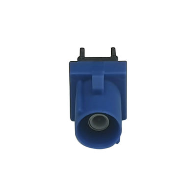 FAKRA C Connector PCB Mount Straight RF Coaxial Connector For GPS Telematics