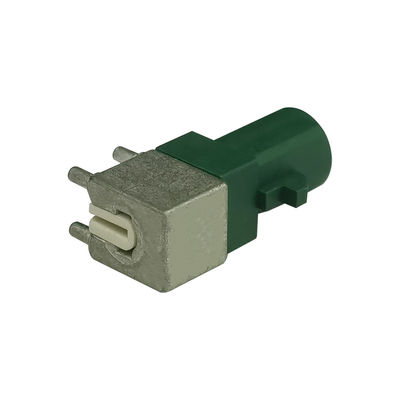 FAKRA Coaxial PCB Connector Straight Type E Code For PCB Mount