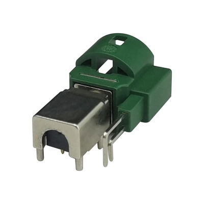 4+2Pin FAKRA HSD Connector Right Angle Car Vihicle LVDS Connectors For PCB Mount