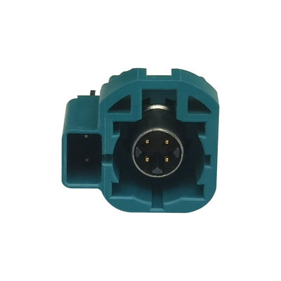 Straight Type FAKRA HSD Connector PCB Mount For Car Digital Infotainment Electronics