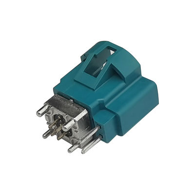 Straight Type FAKRA HSD Connector PCB Mount For Car Digital Infotainment Electronics
