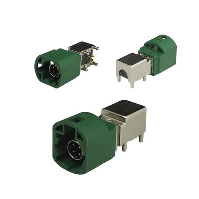 FAKRA HSD LVDS PCB Mount RF Connector For GPS Telematics Or Navigation