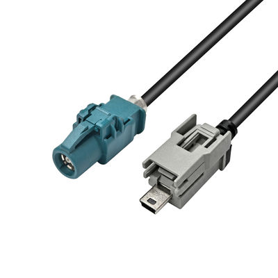 HSD (Z Code) to Mini B USB Cable for High-Speed Automotive Data Transfer