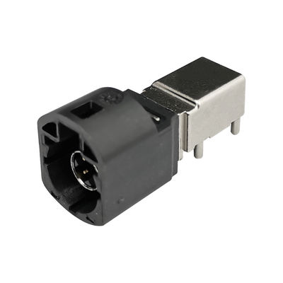 FAKRA HSD Connector Automotive Plug Right Angle A Code 4pin Pcb Mount