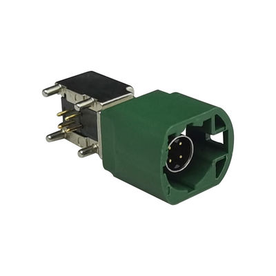 FAKRA HSD LVDS PCB Mount RF Connector For GPS Telematics Or Navigation