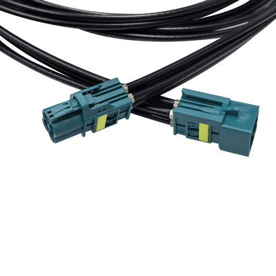 Sabit arka koltuk eğlence bağlantısı için Mini FAKRA Z Kod Kablosu