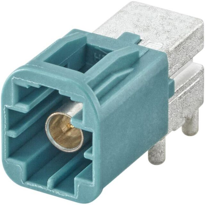 FAKRA Bağlantı Plug R/A PCB Sağ Köşeli Lehimleyici AMS29A-40MZ5-Z Mavi Su